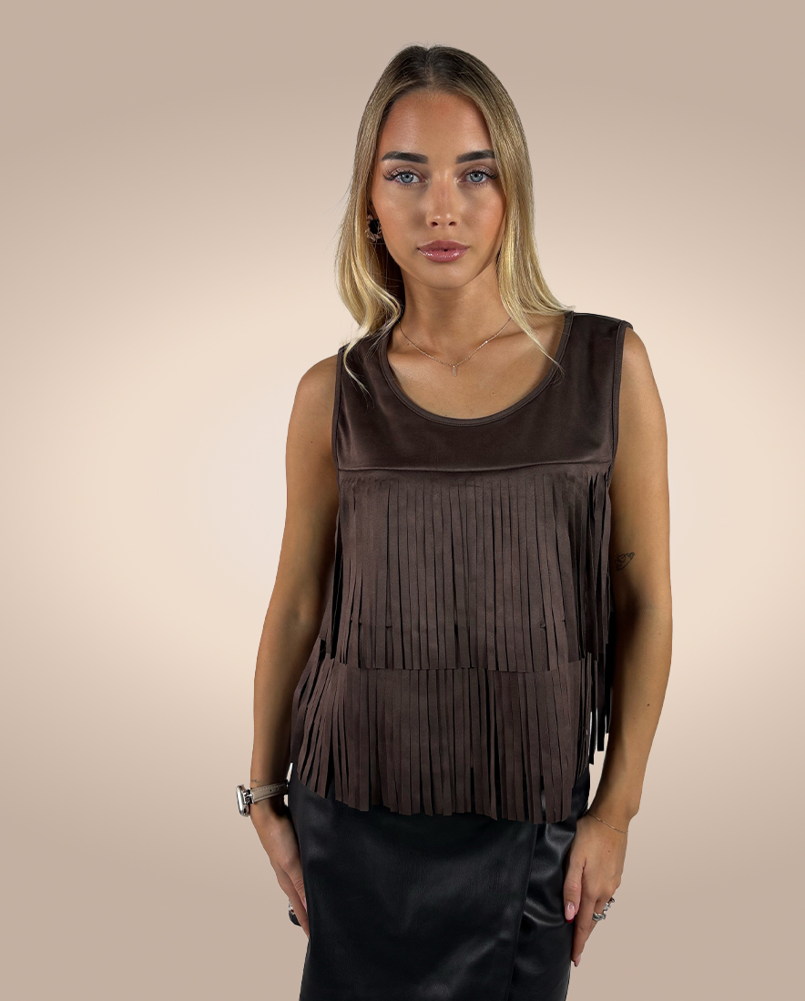 BRUCKE TOP SM CROPP FANGE SCAM