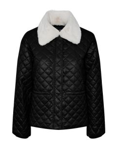 PCJAMIKA QUILTED JACKET W. FAUX