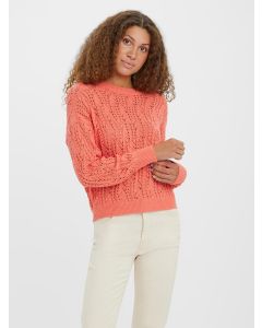 VMVERENA LS OPEN BOW BACK PULLOVER BOO