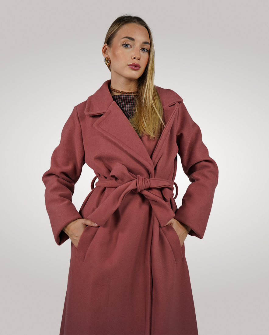 ROBBIO CAPPOTTO BOTTONE CINTUR