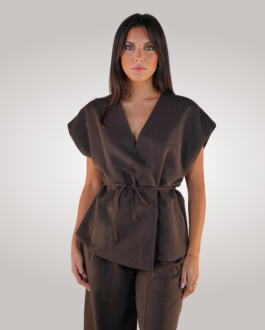 RAISIN KIMONO SM LACCETTO